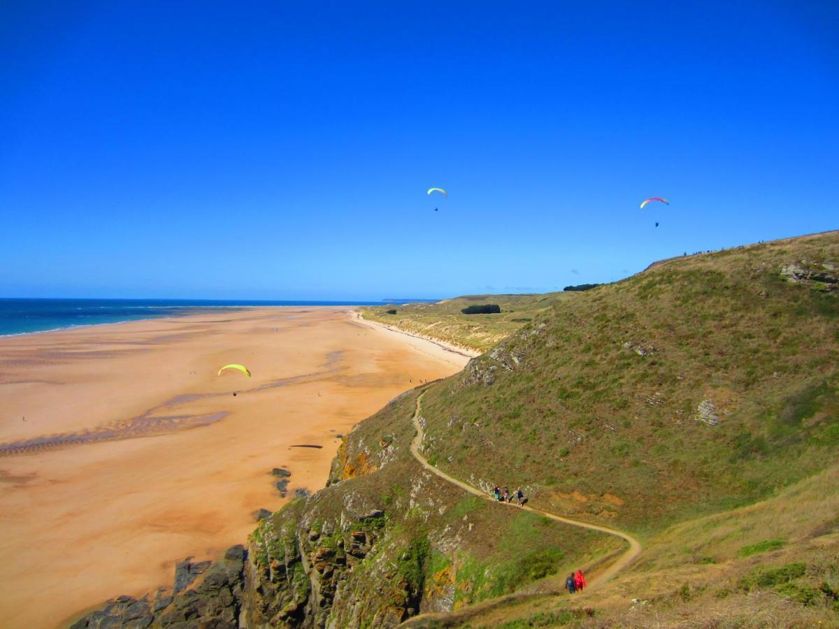 Location Barneville-Carteret à 100m de la plage Saint-Jean-de-la-Rivière Extérieur photo